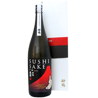 SUSHI SAKE KAMITSURU GINJO 寿司酒 神鶴 吟醸